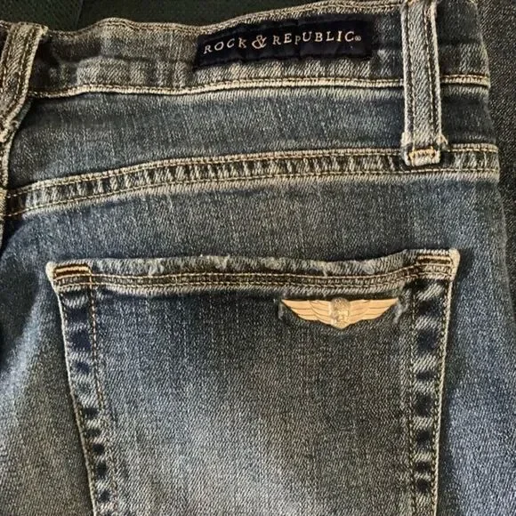 🎄Rock & Republic Berlin Ripped Skinny Jeans - Picture 8 of 12